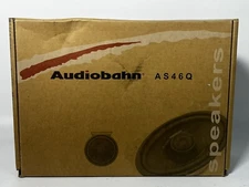 Audiobahn 4” X 6” 2-way Full Range Speakers AS46Q NOS