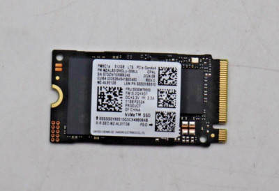 5SS0W79565 Lenovo ThinkPad Genuine OEM SSD 512G,M.2,2242,PCIE4X4,OPAL,SAMSUNG