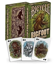 Bicycle Bigfoot Playing Card by US Playing Card Co - Magic Trick