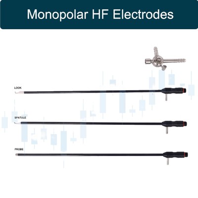 Laparoscopic Monopolar Electrode Hook, Ballpoint, Needle, Spatula, Snife