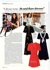 Yael Aflalo Founder of Reformation Fit And Flair Dresses magazine CLIPPING photo