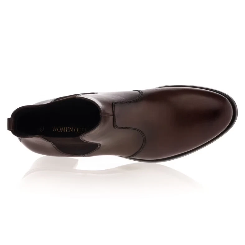 Bottes Femme Boots Bottines WOMEN OFFICE cognac 36 neuve - Photo 4/4