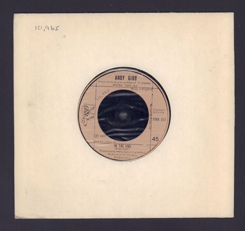 Andy Gibb(7" Vinyl)I Just Wanna Be Your Everything-RSO-2090 237-UK-1977-Ex/NM- - Picture 2 of 2