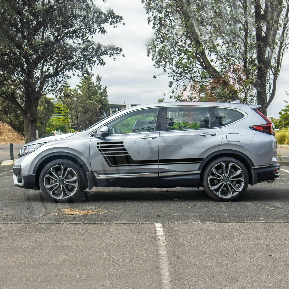 Premium trim level For Honda CR-V Linier graphics stripe decal Sticker 2018-2023 - Image 2 of 4