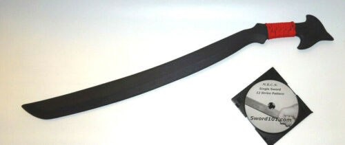 FMA Arnis Sansibar Practice Training Sword Philippines Red Polypropylene DVD