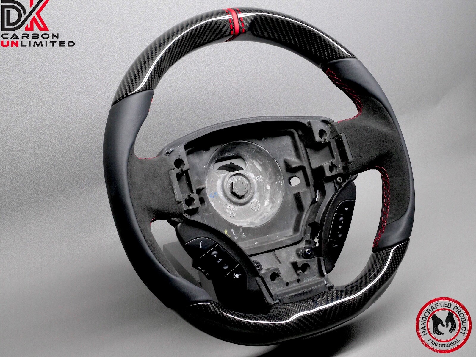 Aston Martin DBS DB9 Rapide Virage Vantage Red Ring Carbon Steering Wheel v2