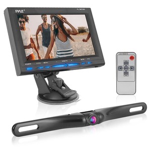 Rear View 7'' Monitor Camera Mountable Widescreen ... pyle plcm7700 wiring diagram 