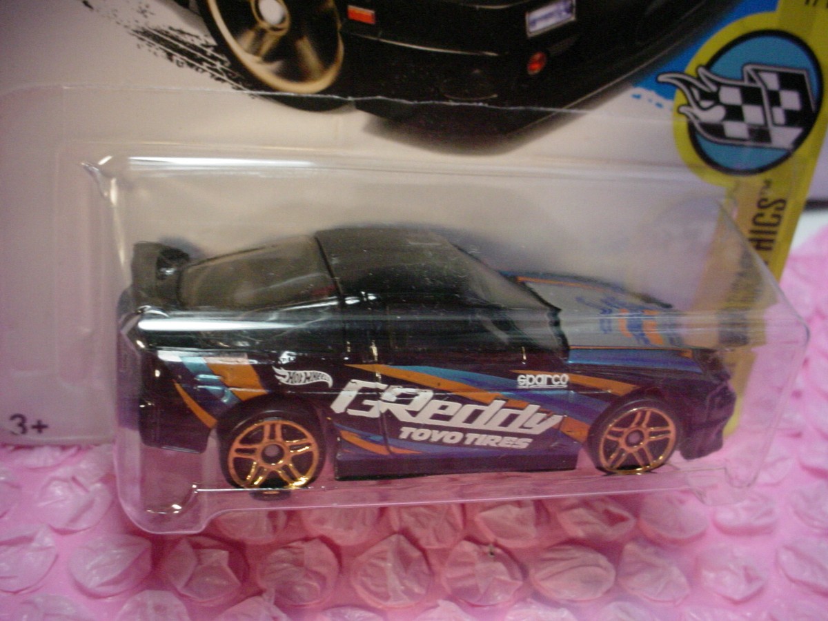 2016 Hot Wheels '96 NISSAN 180SX TYPE X #176US✰black;Greddy