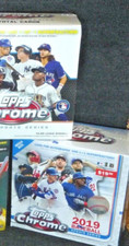 2019 & 2020 TOPPS CHROME UPDATE MEGA SEALED BASEBALL CARD BOX ~ 2 BOX LOT