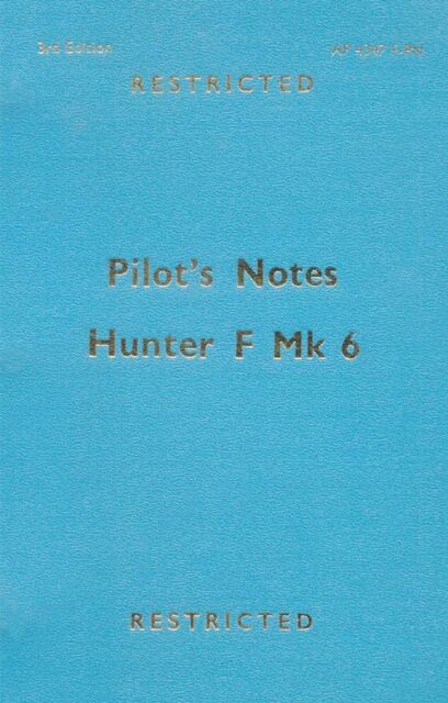 Hunter F.6 Pilots Notes: RAF Cold War Fighter/ Bonus DataPack/ Download
