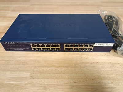 NETGEAR ProSafe Jgs524 24-port Gigabit Ethernet Switch JGS524