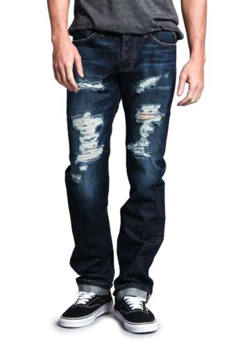 Men's Made in USA Straight Fit Denim Premium Selvedge Jeans Pants -M527SV-B1D7 - Picture 25 of 40