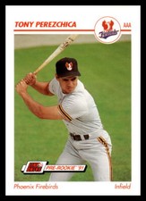 1991 Line Drive AAA #388 Tony Perezchica Phoenix Firebirds Baseball Card