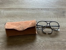 Vintage Ektelon Racquetball Tennis Safety Glasses Eyewear Stylish W/ Case