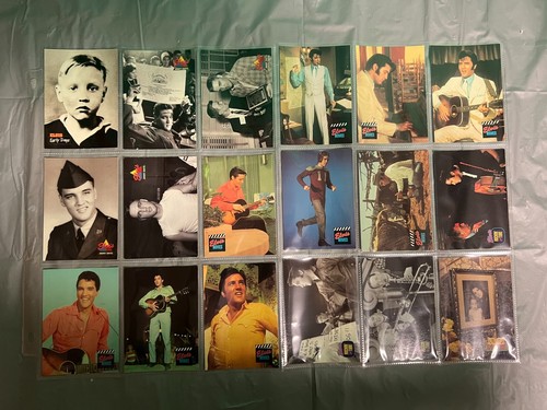 ELVIS PRESLEY - 93 carte da collezione della collezione River Group (92-93) - Foto 2 di 13