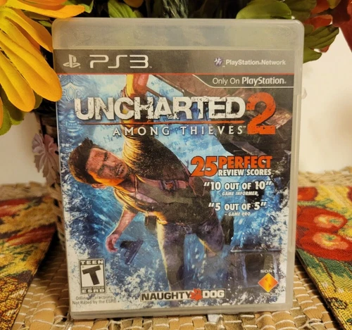 Uncharted 2: Among Thieves PS3 (PlayStation 3, 2009) Complete
