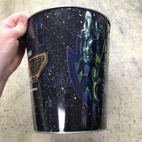 Guardians Of The Galaxy Vol. 3 Regal Tin Popcorn Bucket (2023) (Rare) Fast Ship! - Afbeelding 10 van 14