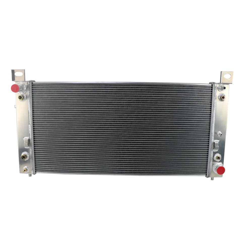 4 Rows Radiator For 2000-2013 Chevrolet Suburban 1500 GMC Yukon XL 2500 V8 AT - Image 2 of 4