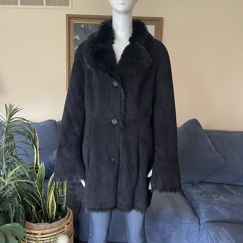 Jones New York Suede Faux Fur Linning 