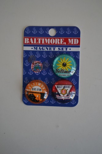Juego de imanes Baltimore, MD, ver descripción a continuación - Imagen 2 de 4