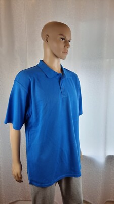 Herren Poloshirt Größe XXL JAMES&NICHOLSON Neu mit Etikett Blau 24/608