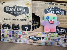 Fuggler Funny Ugly Monster Collectible Keychain - Rare