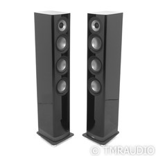 Elac Navis Powered Floorstanding Speakers; Black Pair (open Box)