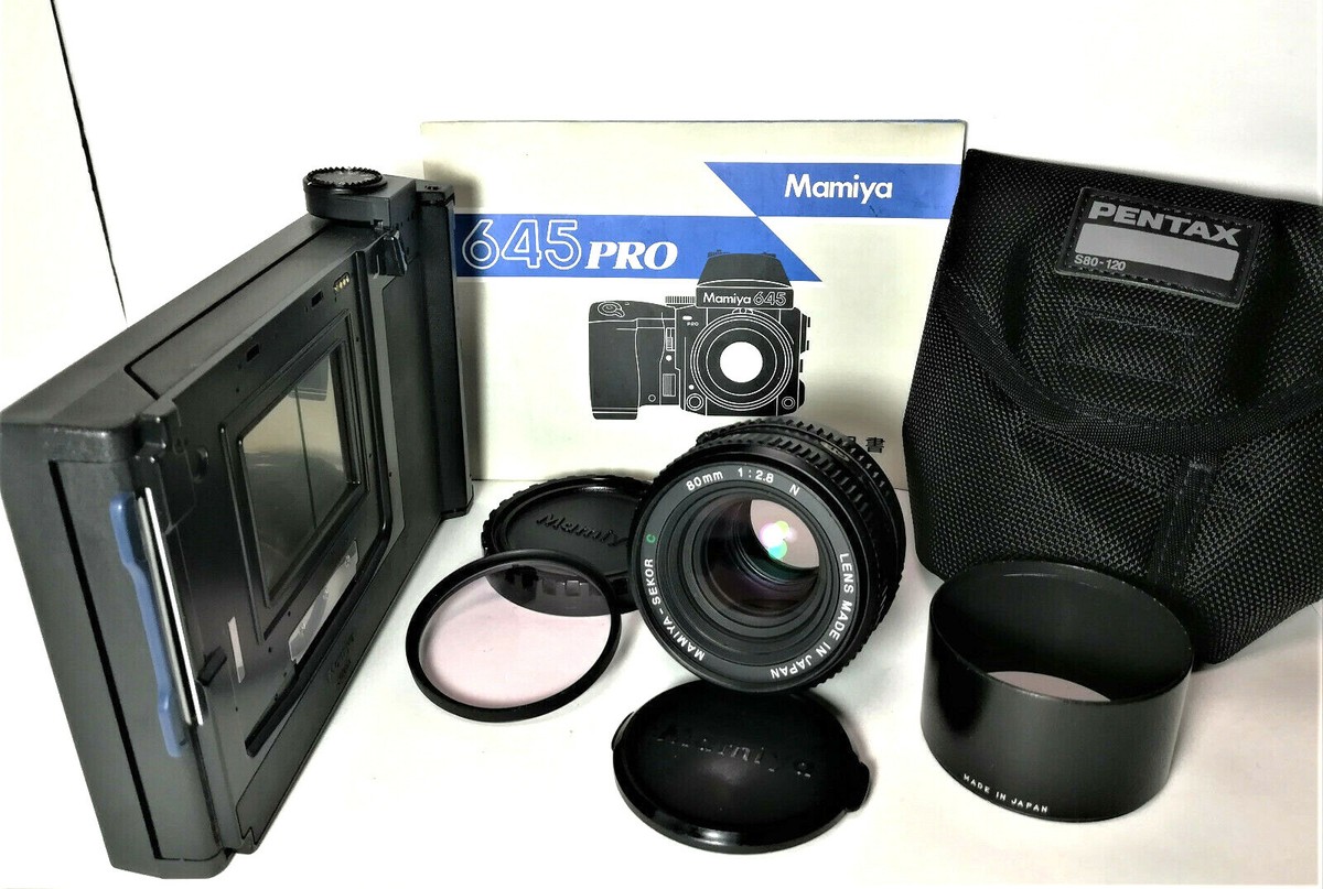 Mamiya Sekor C 80mm f2.8 N Lens & Filmback For 645 Super PRO Mamiya Sekor C 80mm f2.8 N Lens & Filmback For 645 Super PRO