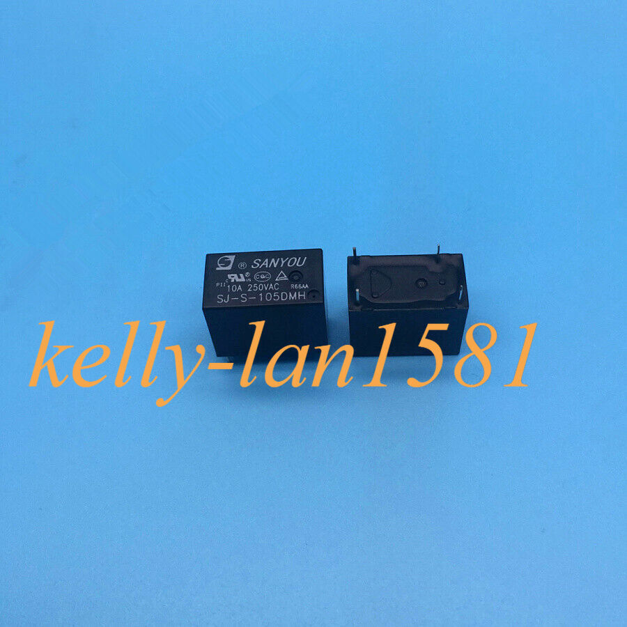 10Pcs New Sanyou Relay SJ-S-105DMH 5VDC 4 Foot High Load 10A250VAC #E1
