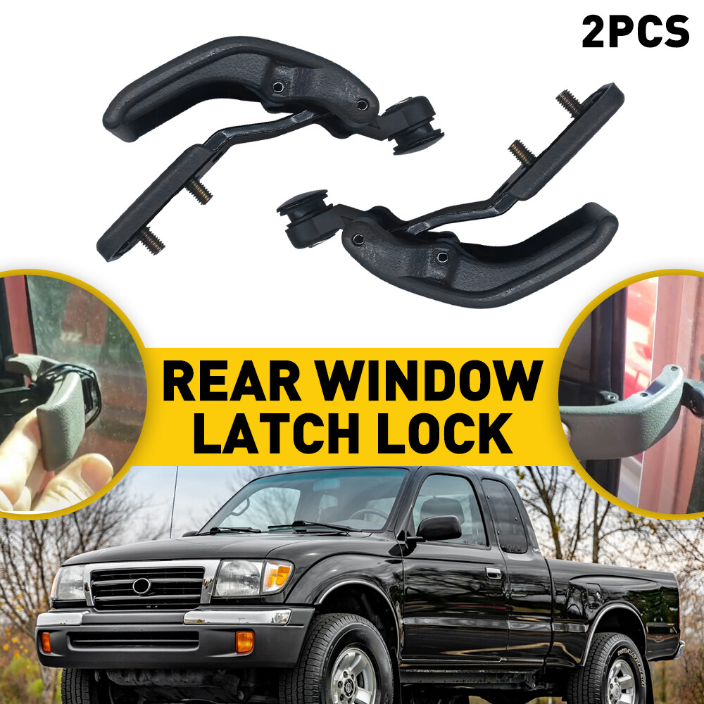 2X Rear LH+RH Quarter Window Lock Latch For Toyota Tacoma T100 Hilux 1989-2000 M