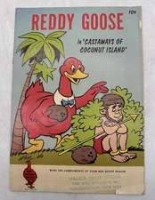 Reddy Goose Castaways of Coconut Island International Shoe Co 1959 Red Goose G+