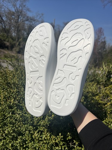 NEW New Endostar White Faux Leather Sneakers Shoes Men Size 12.5 - Picture 11 of 14