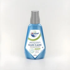 Crest Gum and Breath Purify Oral Rinse Smooth Mint 33.8 Fl Oz