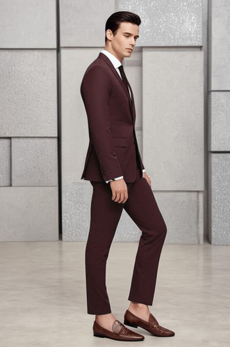 Men's Suit Perfect Fit - Wedding, Groom, Groomsmen, Party, Formal & Business - Picture 14 of 15