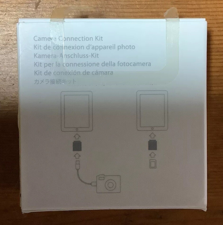 Genuine Apple iPad Camera Connection Kit MC531ZM/A A1362 A1358 for