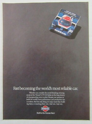 1989 NISSAN GTP ZX-Turbo Record Breaking Winning Streak Car