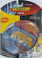 BATTLESHIP mini board game CLIP-ON Portable Carabiner Basic Fun doll NEW