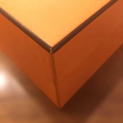 HERMES Empty Birkin Gift Box Orange Large - Picture 6 of 7