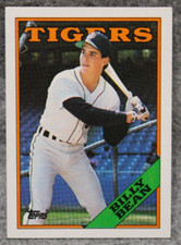 1988 Topps Billy Bean RC #267 Tigers
