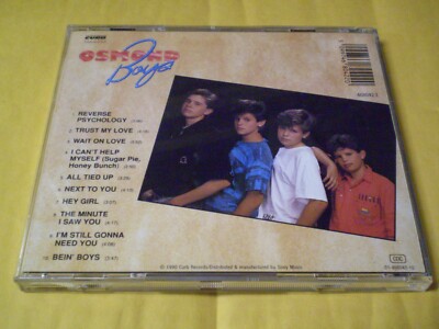 Osmond Boys (CD, 1990) Curb Records 10 Tracks | eBay