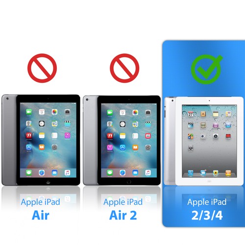 Für Apple iPad 2 iPad 3 iPad 4 Schutzfolie Schutzglas Displayschutzfolie 9.7" - Bild 7 von 7