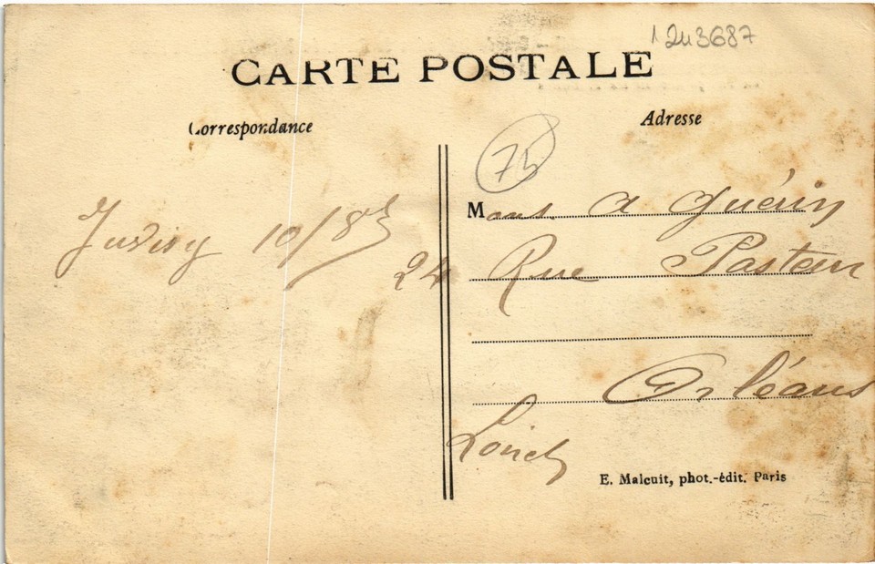 CPA Ancienne - Port Aviation, Grande Quinzaine De Paris, Aéroplane Antoinette Latham