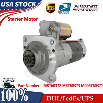 Starter M008T60371 for Cat Forklift DP40 DP45 DP50 DP80 DPL40 M8T60372 M8T60373