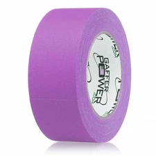 Gaffer Power Purple Gaffer Tape - 2 inch x 30 yards - No Residue - MADE IN USA