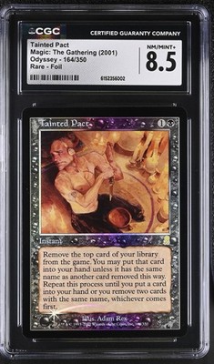 TAINTED PACT Odyssey Foil Rare CGC 8.5 MTG [Nostalgium] | eBay
