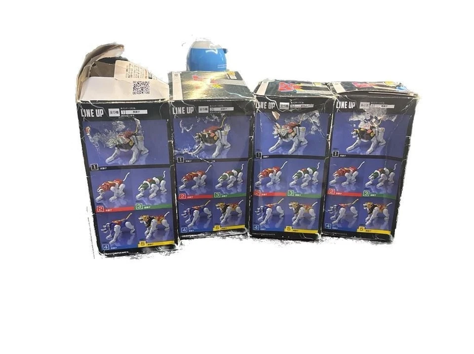 Vintage GoLion Super MiniPla Voltron Action Figure Set - 4 Figures in Original B - Image 4 of 4