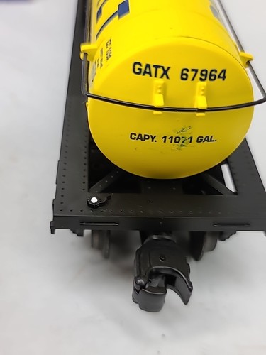 Industrial Rail O-27 Gauge 6001 Penn Salt Single Dome Tank Car GATX VG/Box - Picture 10 of 11
