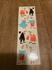 Mrs. Grossman's Dressed Mouse Mice  Rat Opera Ballet  Rare Stickers