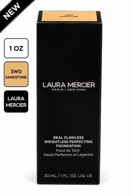 Laura Mercier Real Flawless Foundation 3W1 Dusk 1oz NEW