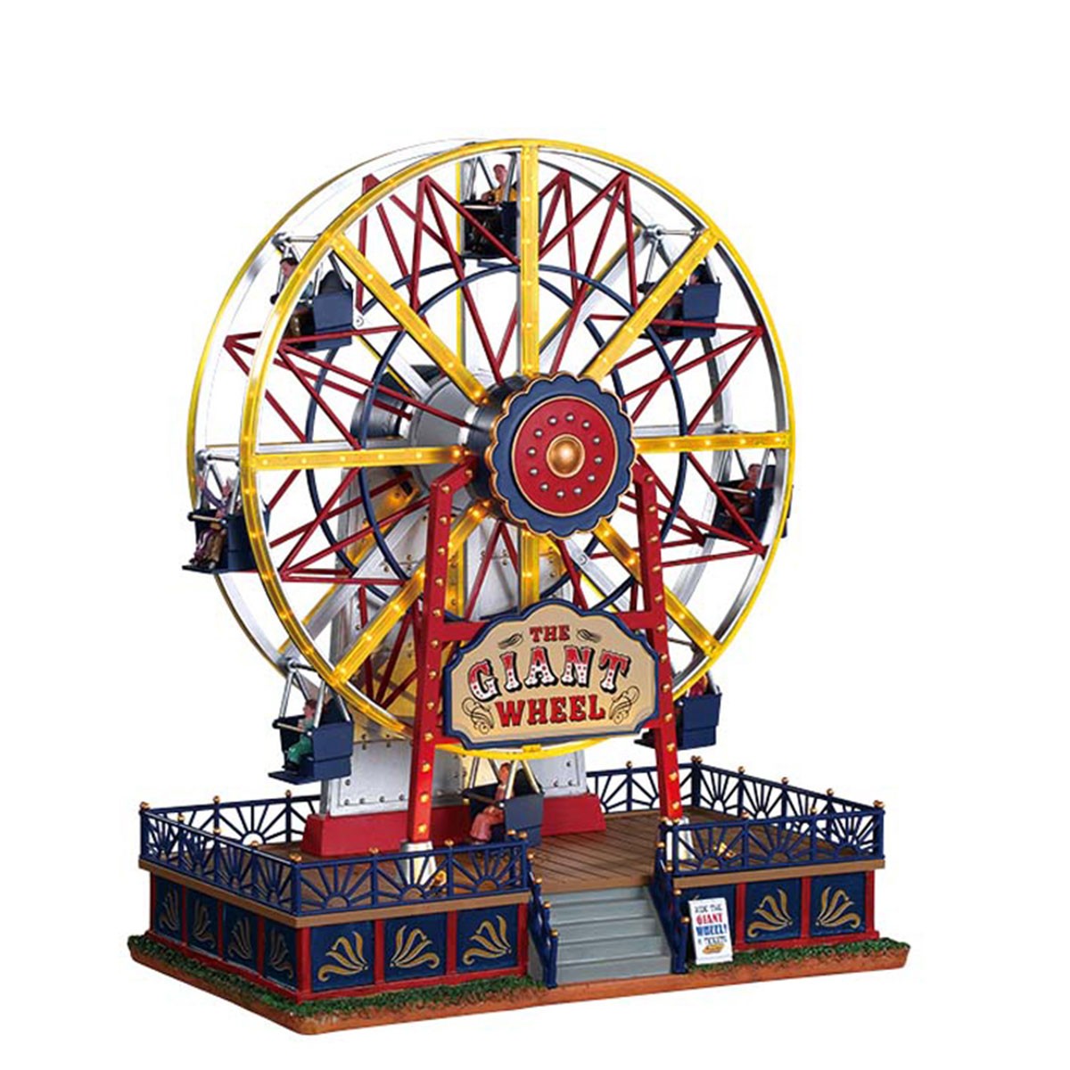 Lemax Christmas Fair Figurine - Miniature The Giant Wheel with Lights and Music